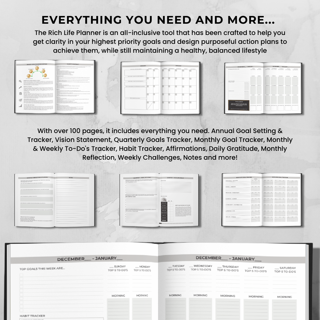 RICH Life Planner