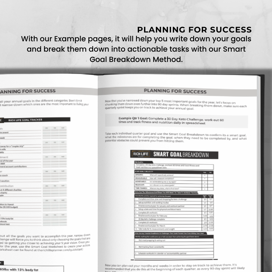 RICH Life Planner