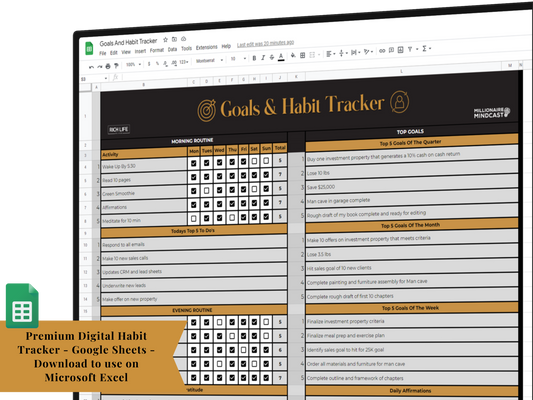 Goals & Habit Tracker