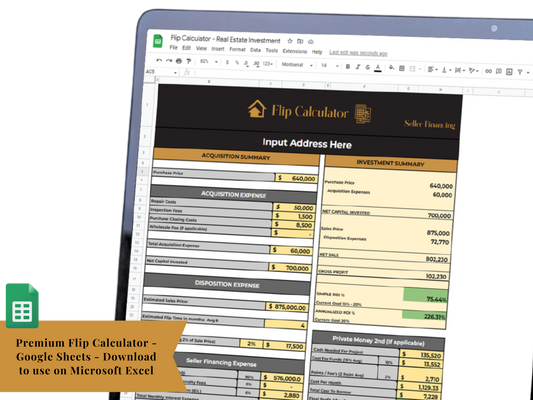 Fix & Flip Calculator