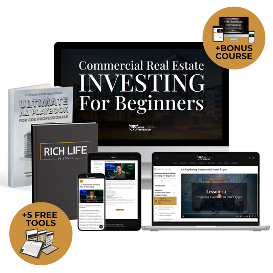 Ultimate Commercial Real Estate Investing For Beginners Bundle