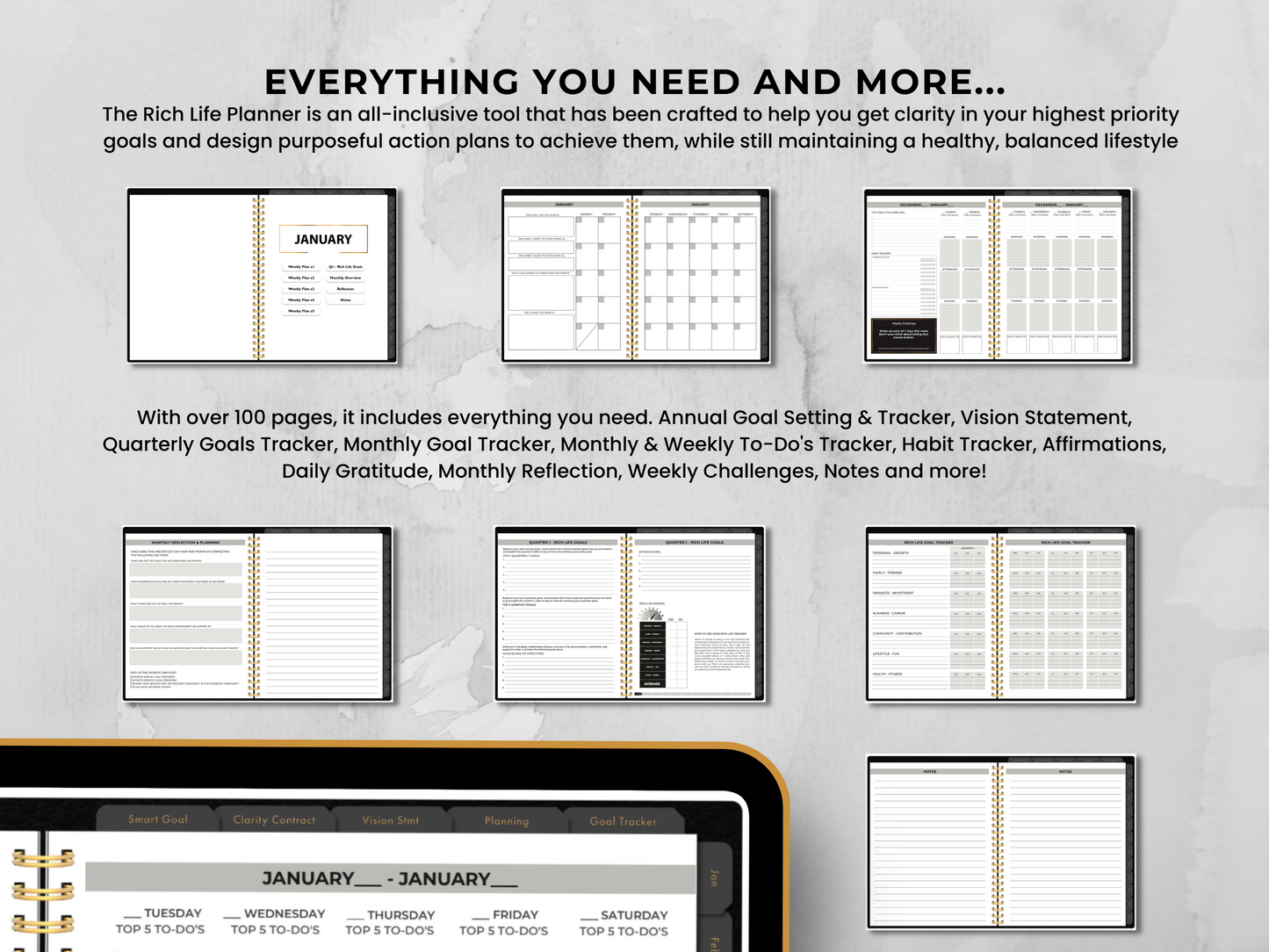 RICH Life Planner (Digital Version)