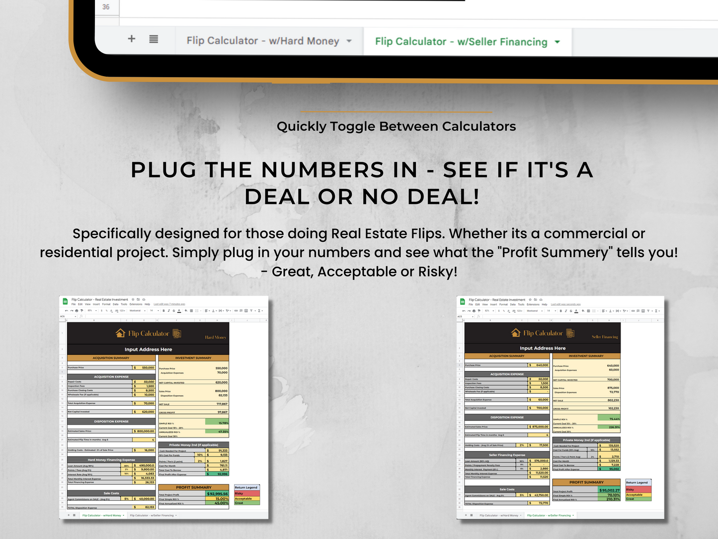 Fix & Flip Calculator