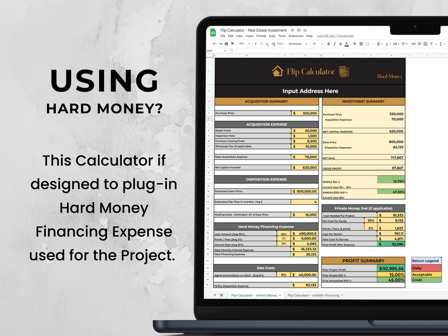 Fix & Flip Calculator