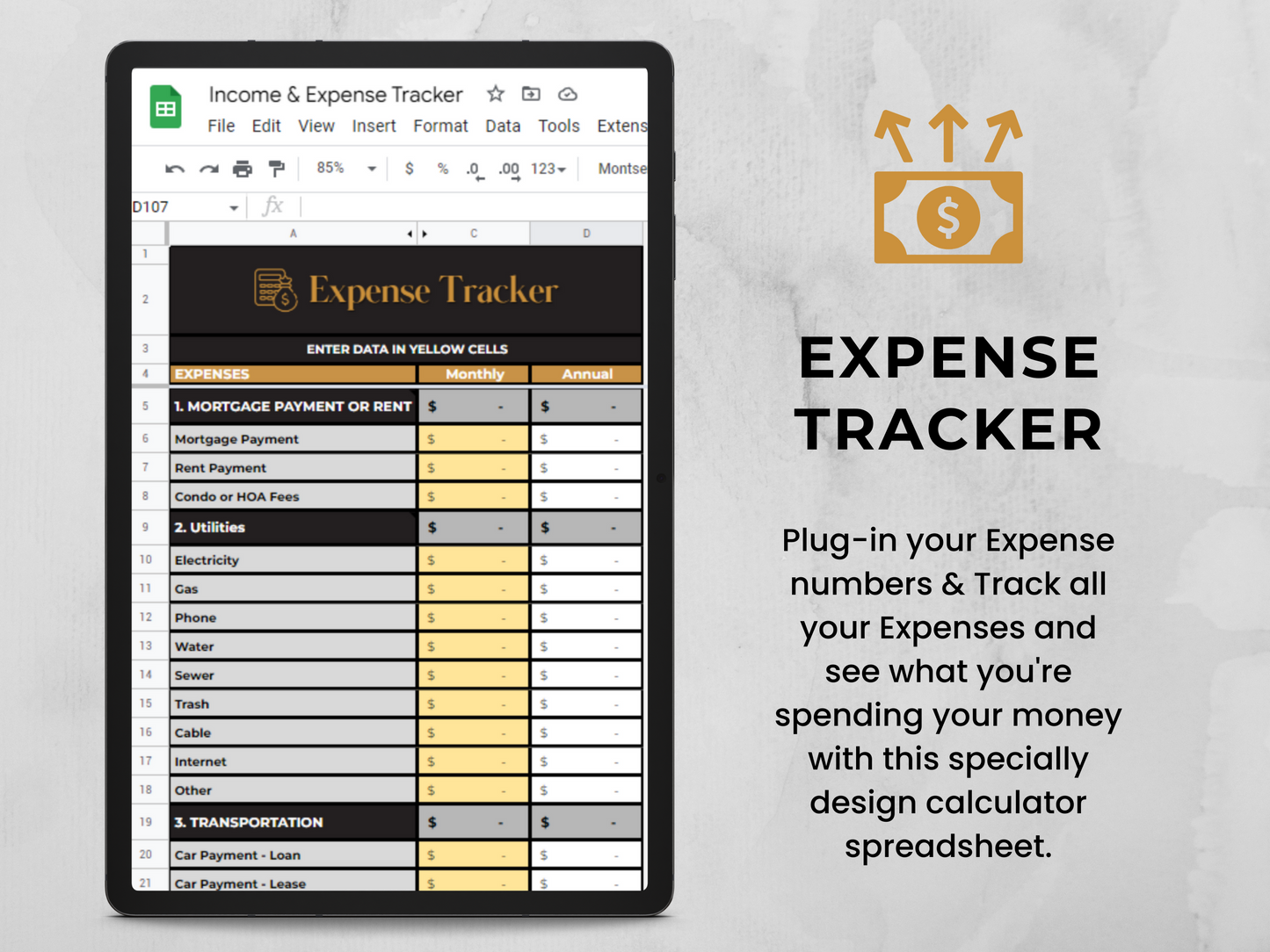 Income & Expense Tracker