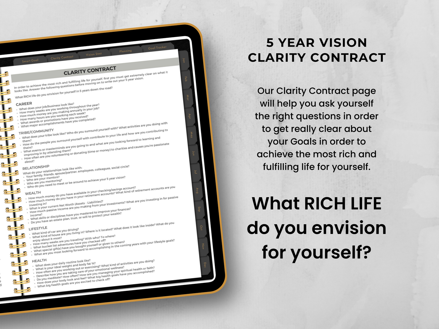 RICH Life Planner (Digital Version)