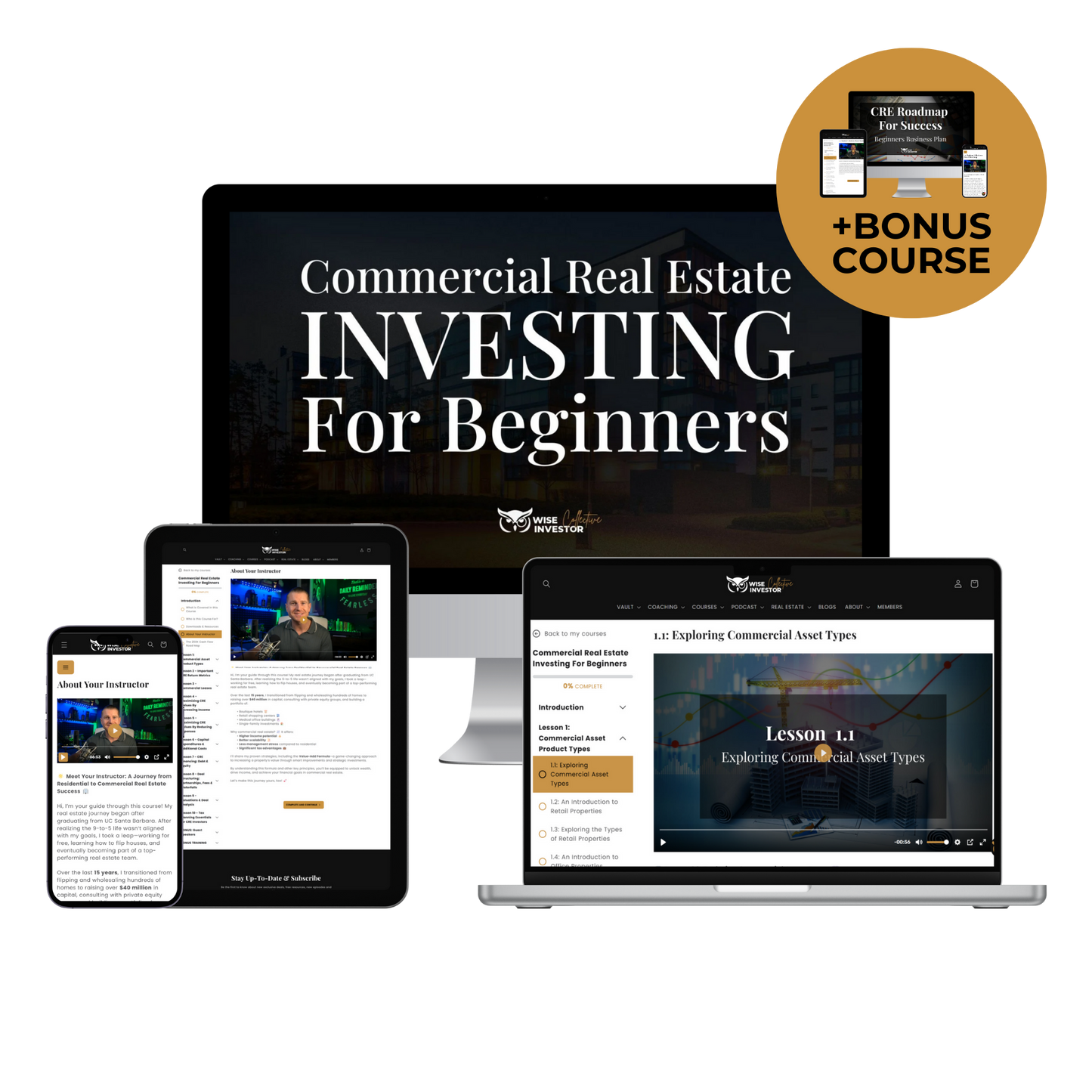 Commercial Real Estate Investing for Beginners Course